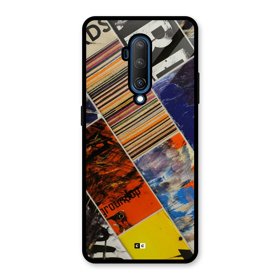 Multiple Textures Glass Back Case for OnePlus 7T Pro