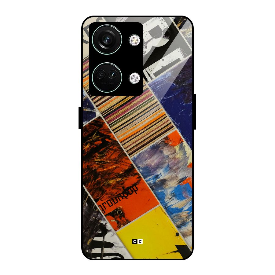 Multiple Textures Glass Back Case for Oneplus Nord 3