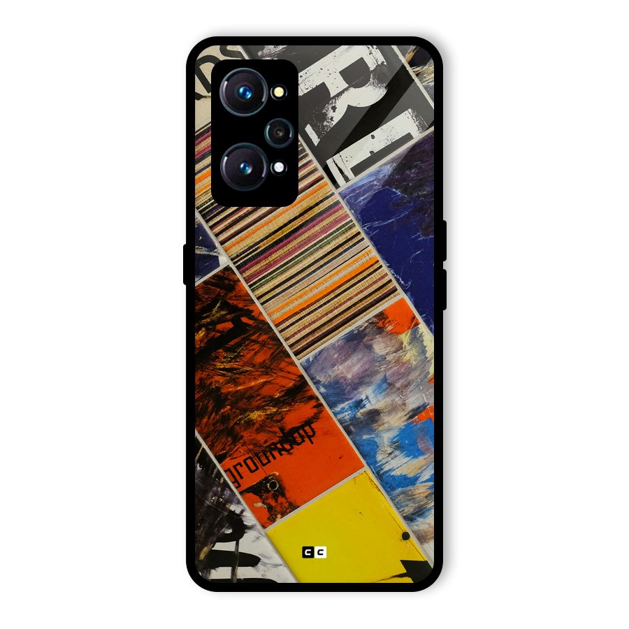 Multiple Textures Glass Back Case for Realme GT Neo2