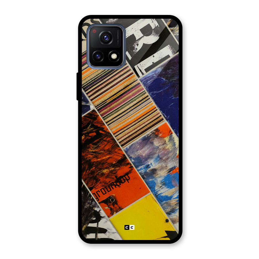 Multiple Textures Glass Back Case for Vivo Y72 5G