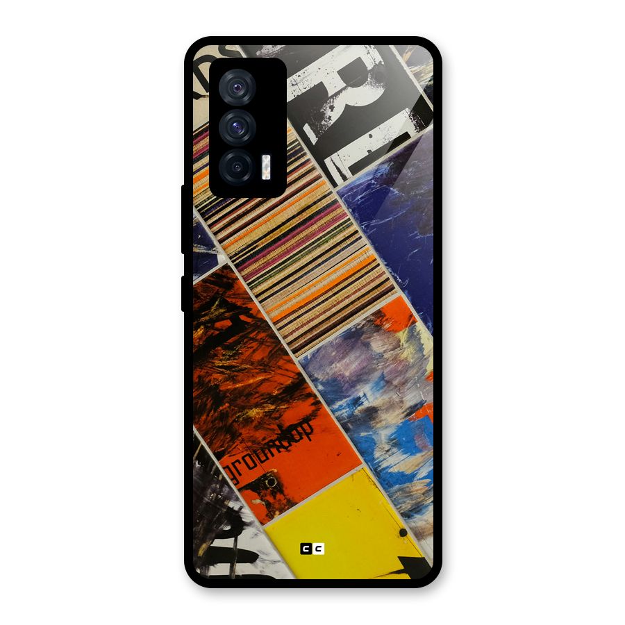 Multiple Textures Glass Back Case for Vivo iQOO 7 5G