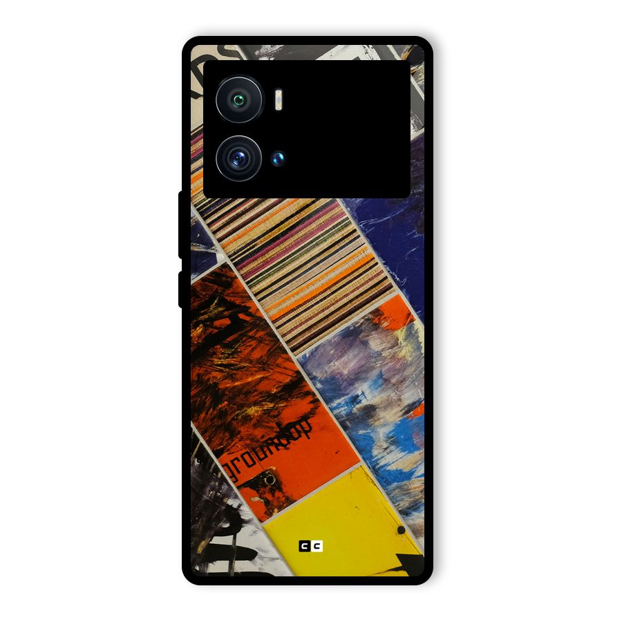 Multiple Textures Glass Back Case for Vivo iQOO 9 Pro