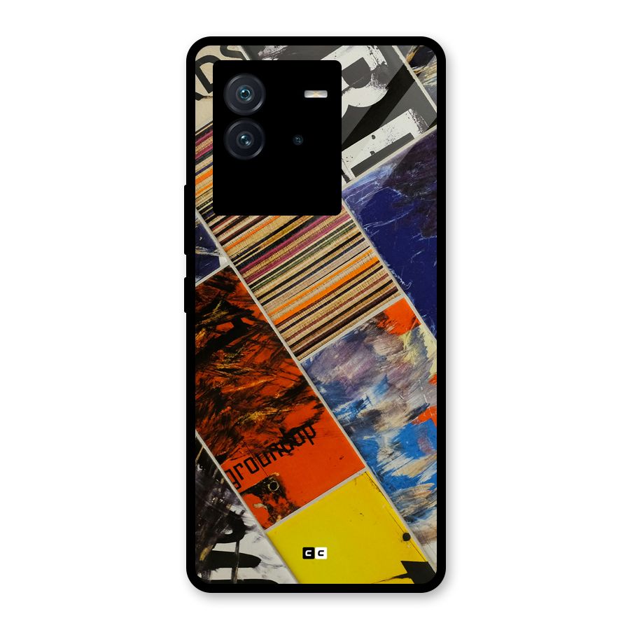Multiple Textures Glass Back Case for Vivo iQOO Neo 6 5G