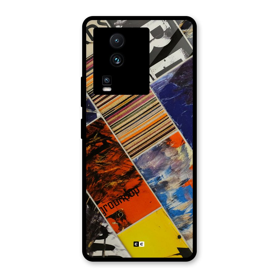 Multiple Textures Glass Back Case for Vivo iQOO Neo 7 Pro