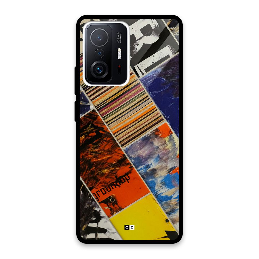 Multiple Textures Glass Back Case for Xiaomi 11T Pro