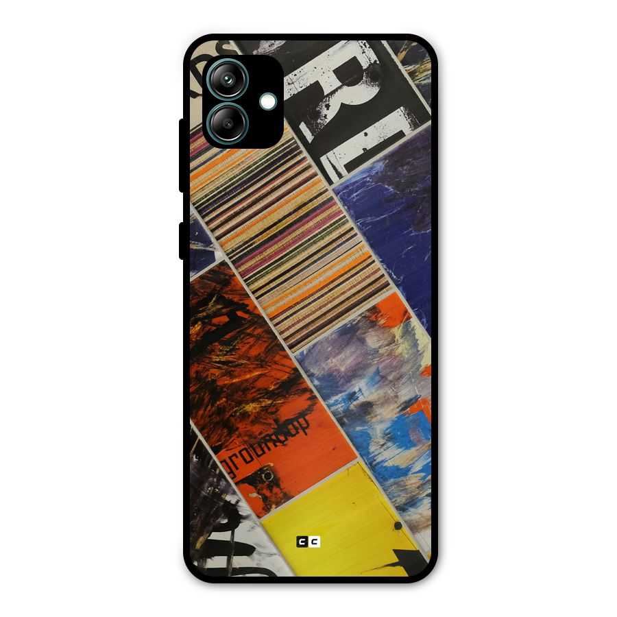 Multiple Textures Metal Back Case for Galaxy A04