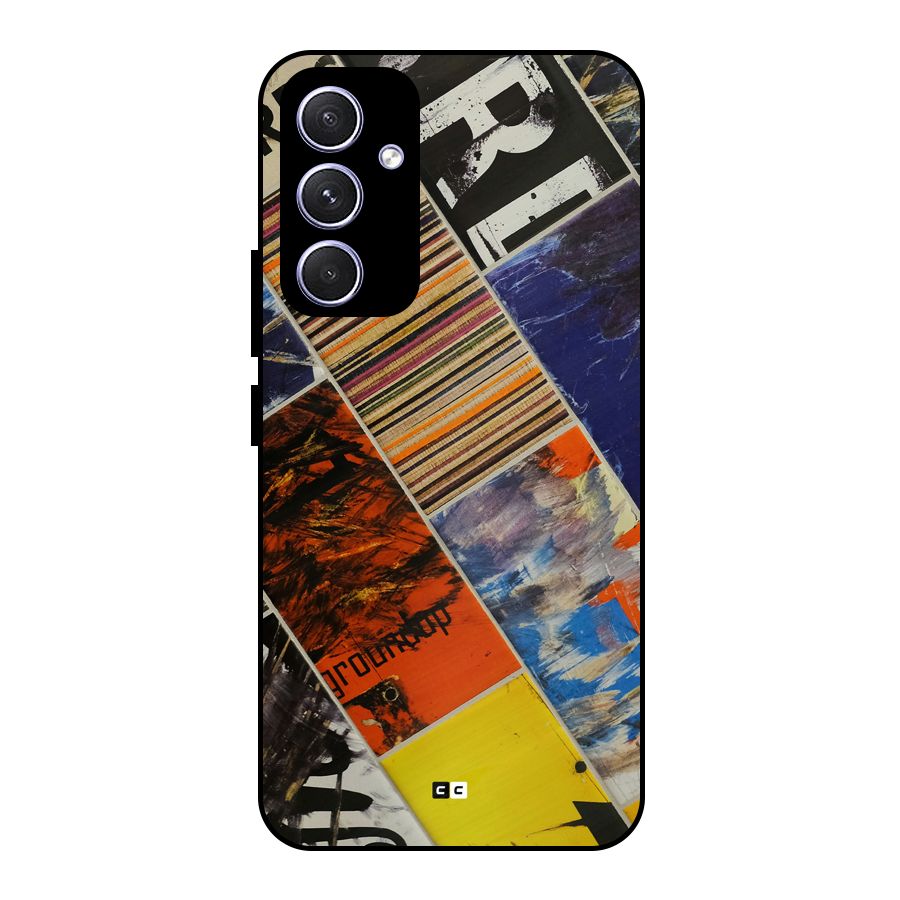 Multiple Textures Metal Back Case for Galaxy A54