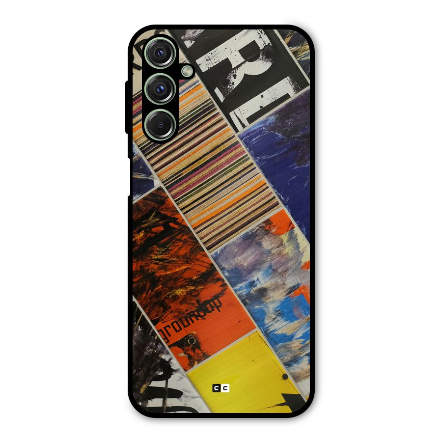 Multiple Textures Metal Back Case for Galaxy M34