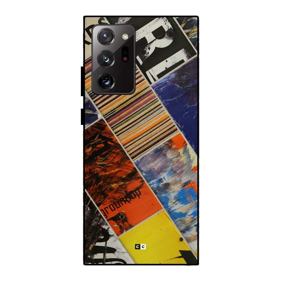 Multiple Textures Metal Back Case for Galaxy Note 20 Ultra 5G