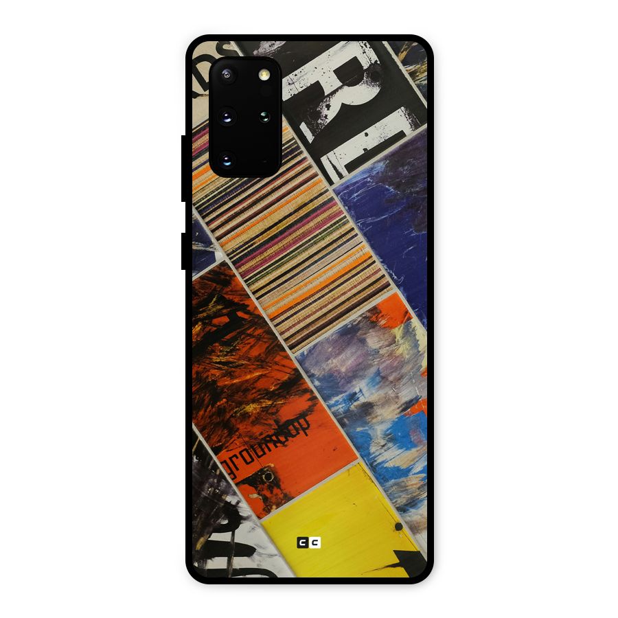 Multiple Textures Metal Back Case for Galaxy S20 Plus