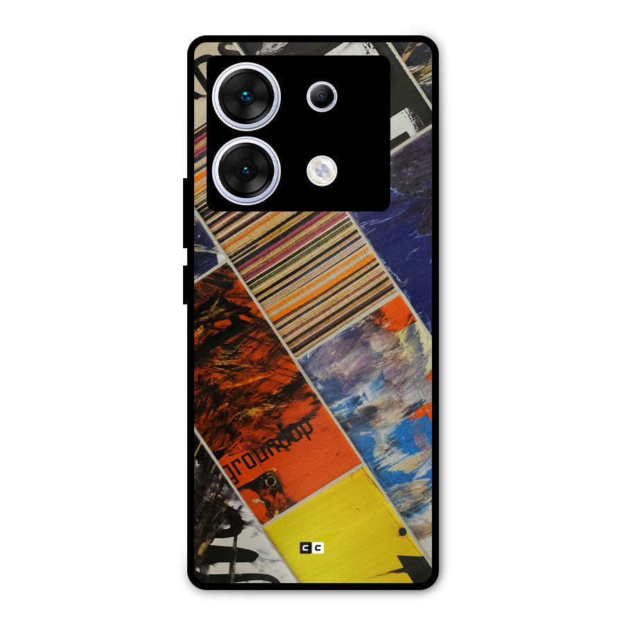 Multiple Textures Metal Back Case for Infinix Zero 30 5G