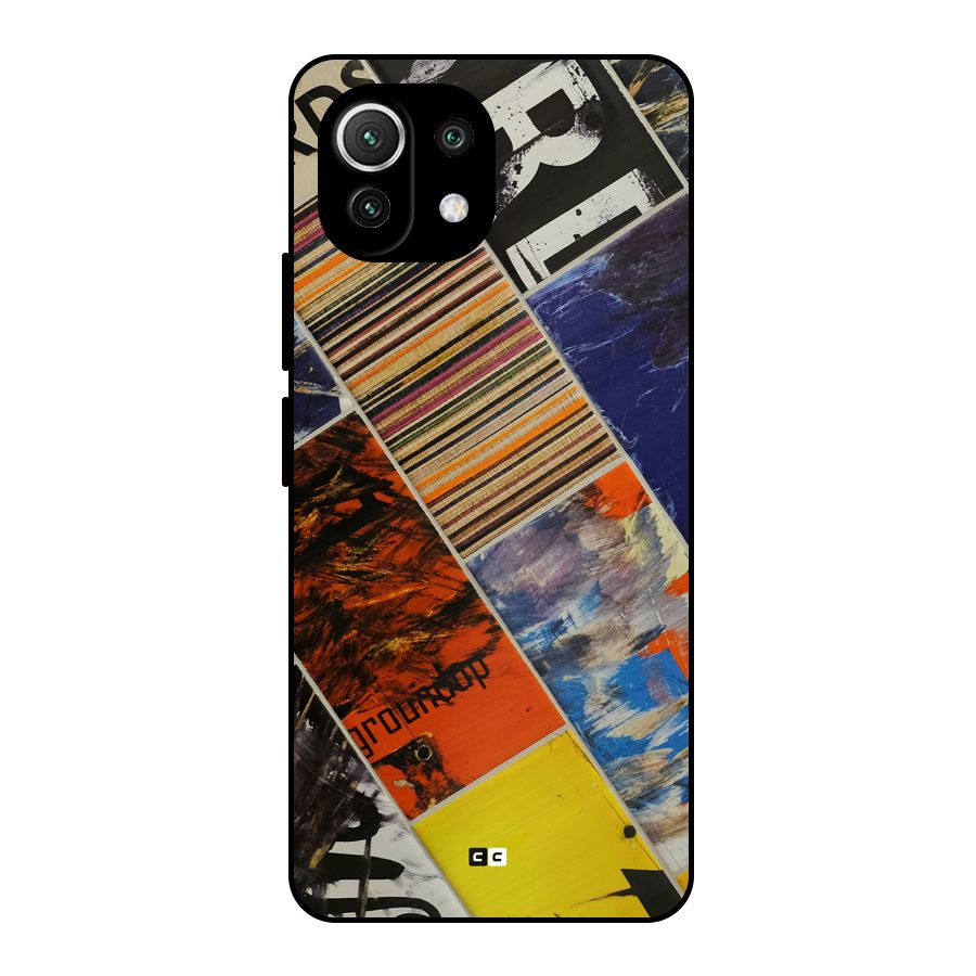 Multiple Textures Metal Back Case for Mi 11 Lite NE 5G