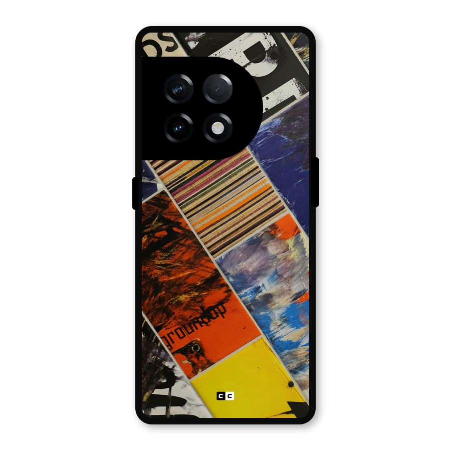 Multiple Textures Metal Back Case for OnePlus 11R