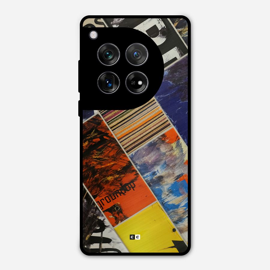 Multiple Textures Metal Back Case for OnePlus 12