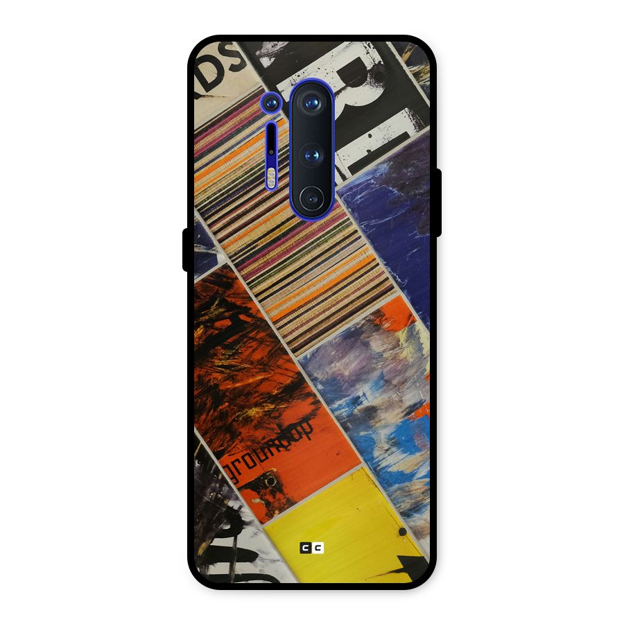 Multiple Textures Metal Back Case for OnePlus 8 Pro