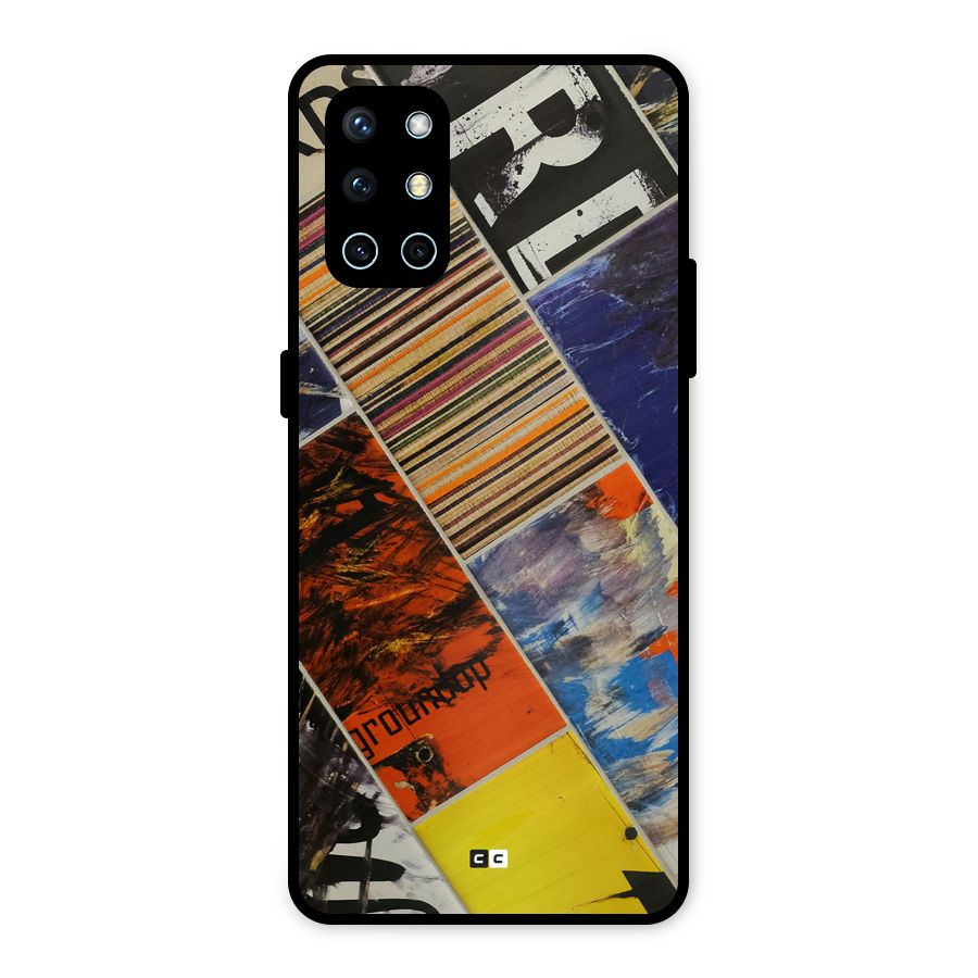 Multiple Textures Metal Back Case for OnePlus 9R