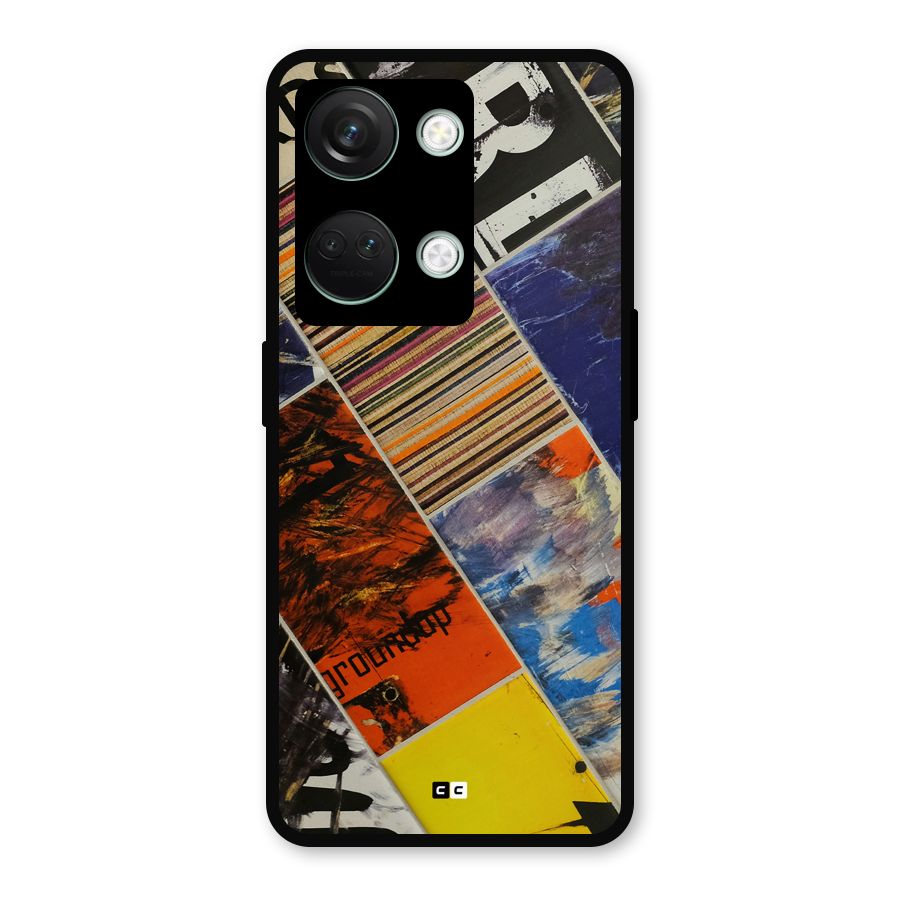 Multiple Textures Metal Back Case for OnePlus Nord 3