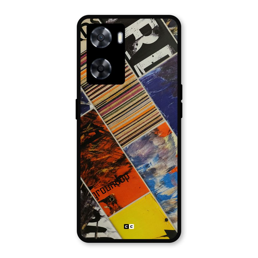 Multiple Textures Metal Back Case for OnePlus Nord N20 SE