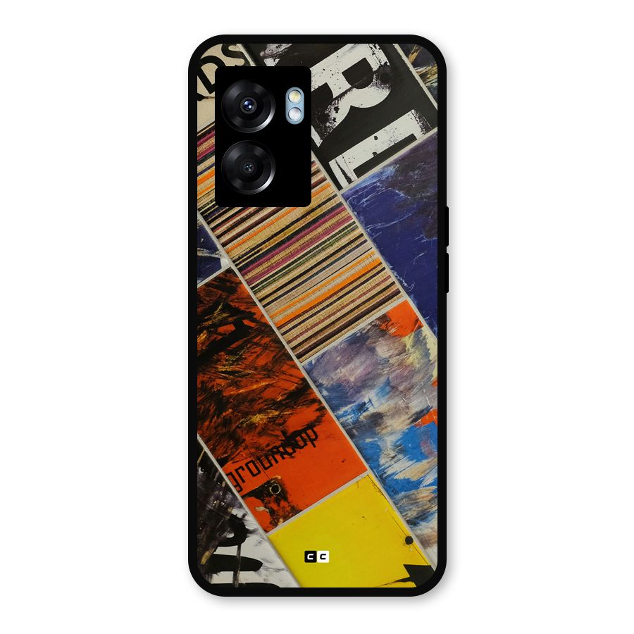 Multiple Textures Metal Back Case for Realme Narzo 50 5G