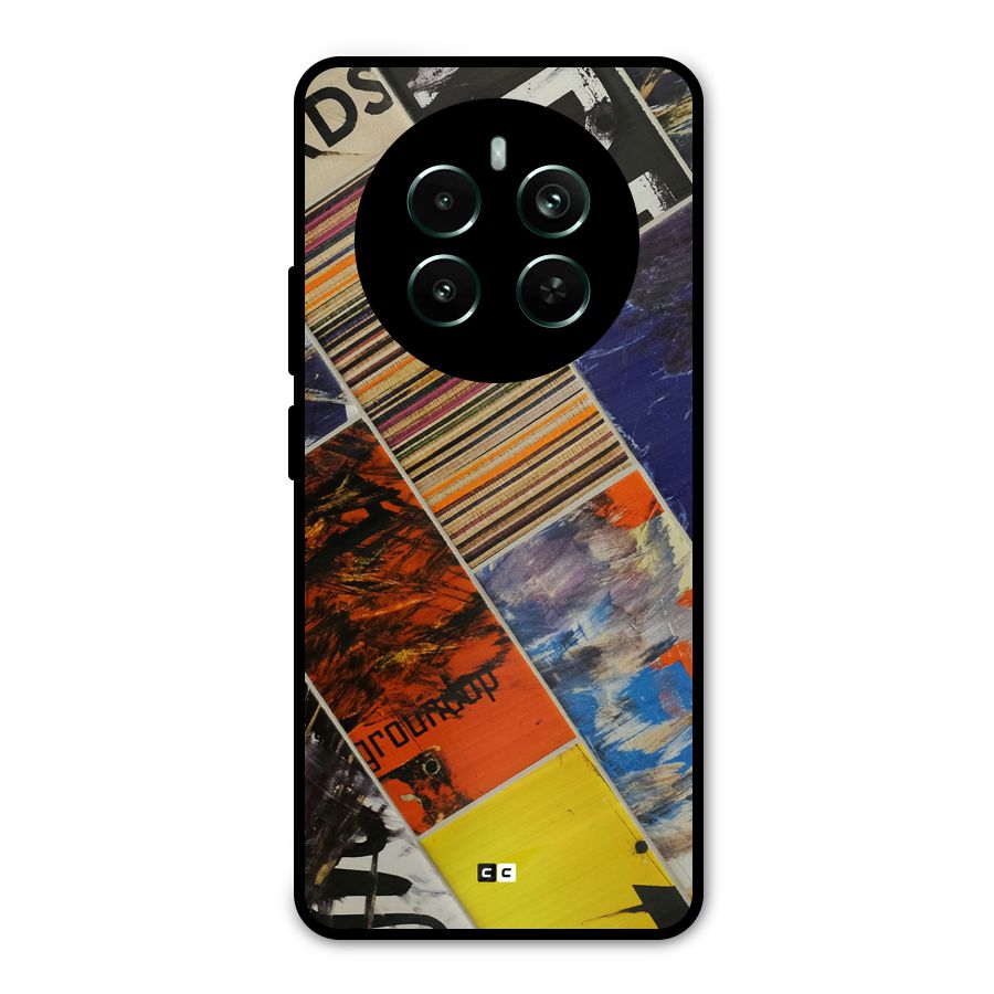 Multiple Textures Metal Back Case for Realme Narzo 70 Pro