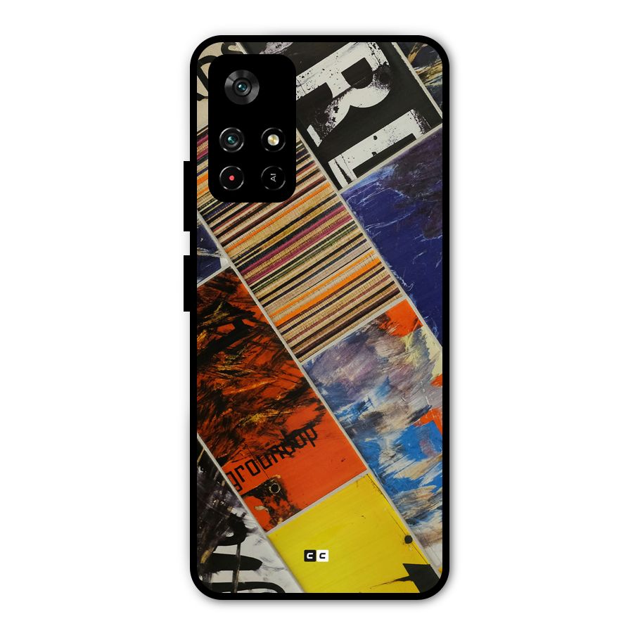 Multiple Textures Metal Back Case for Redmi Note 11T 5G