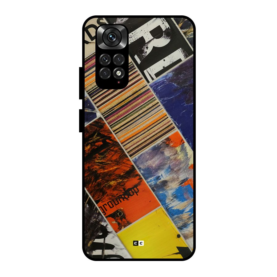Multiple Textures Metal Back Case for Redmi Note 11 Pro