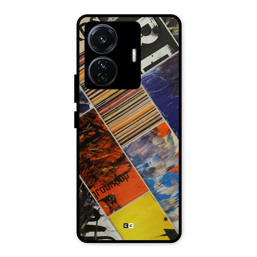 Multiple Textures Metal Back Case for Vivo T1 Pro