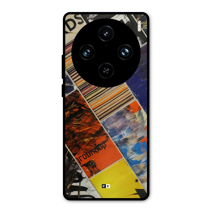 Multiple Textures Metal Back Case for Vivo X100 Pro