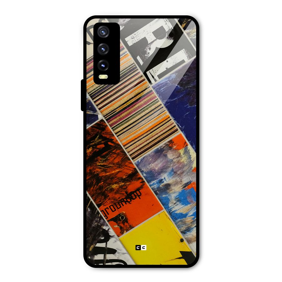 Multiple Textures Metal Back Case for Vivo Y20