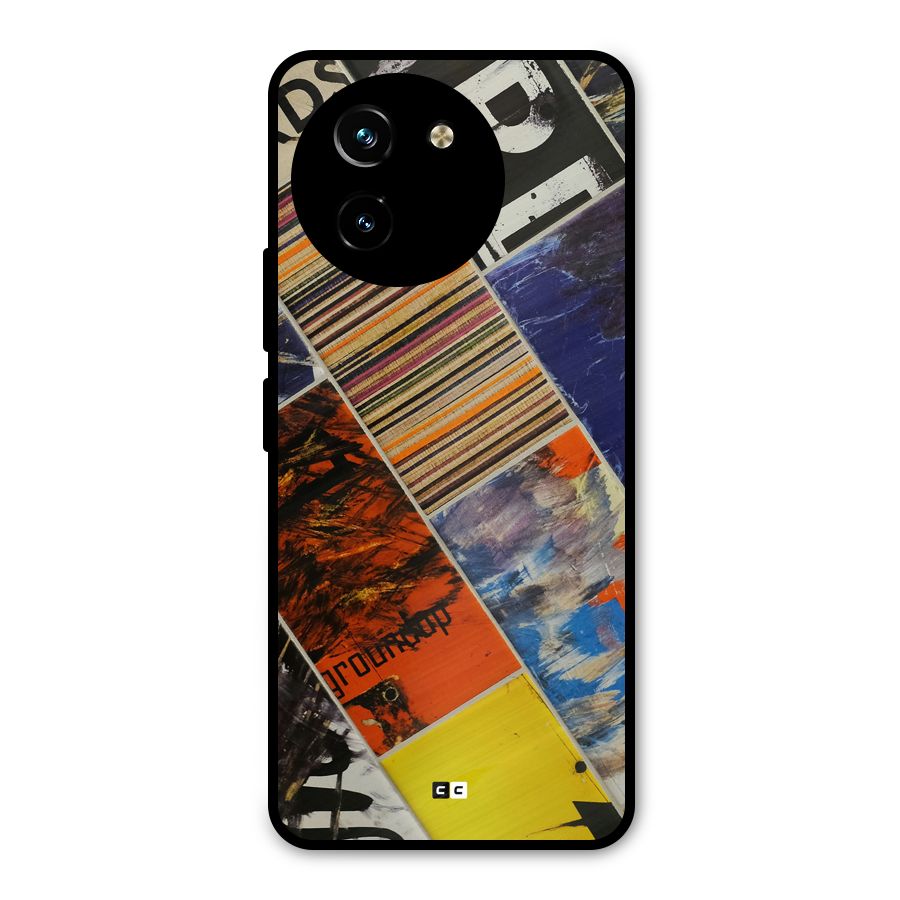 Multiple Textures Metal Back Case for Vivo Y200i