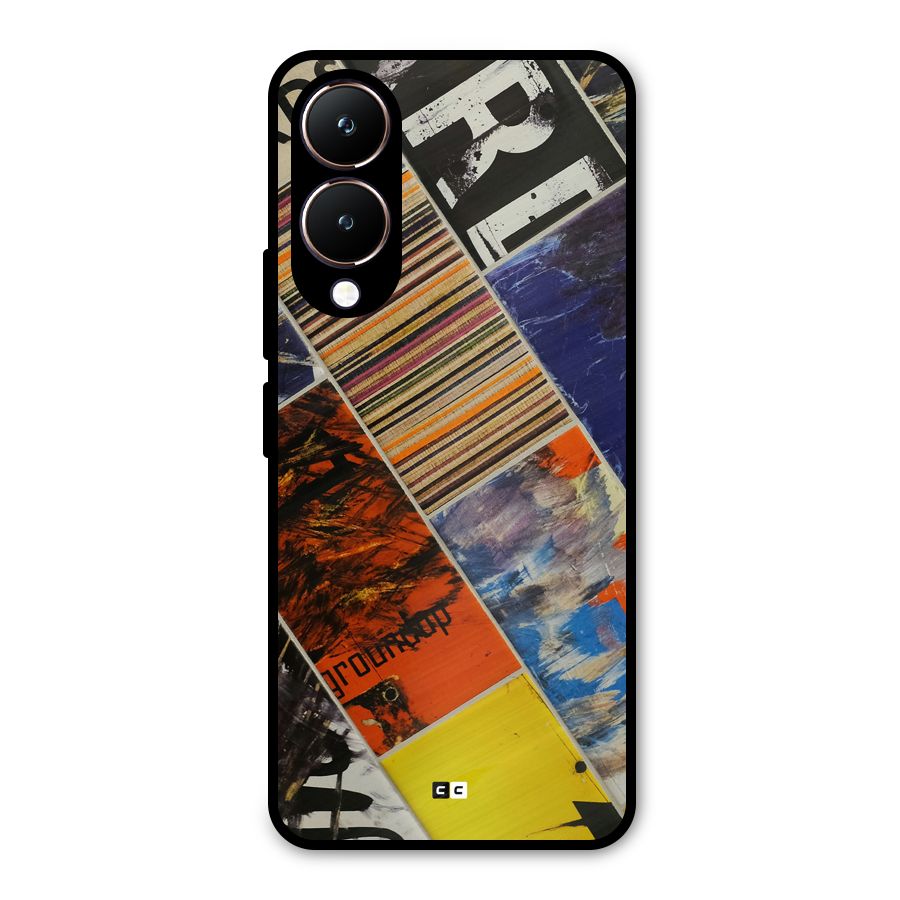 Multiple Textures Metal Back Case for Vivo Y28