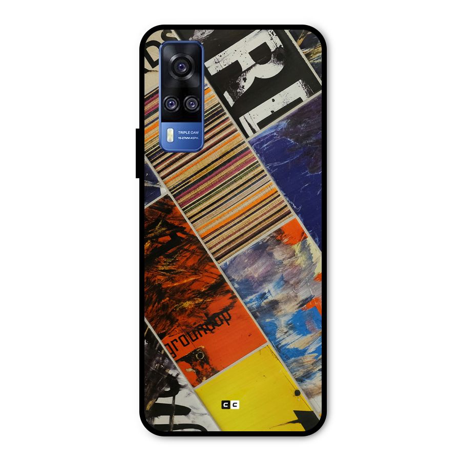Multiple Textures Metal Back Case for Vivo Y31