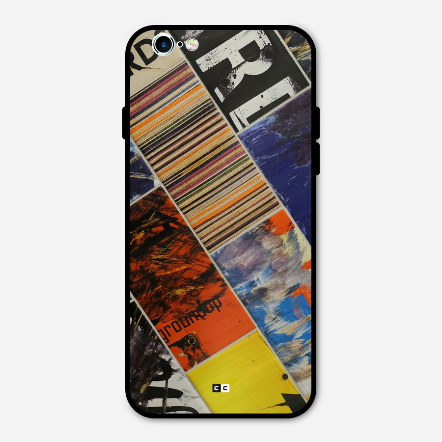 Multiple Textures Metal Back Case for iPhone 6 6s