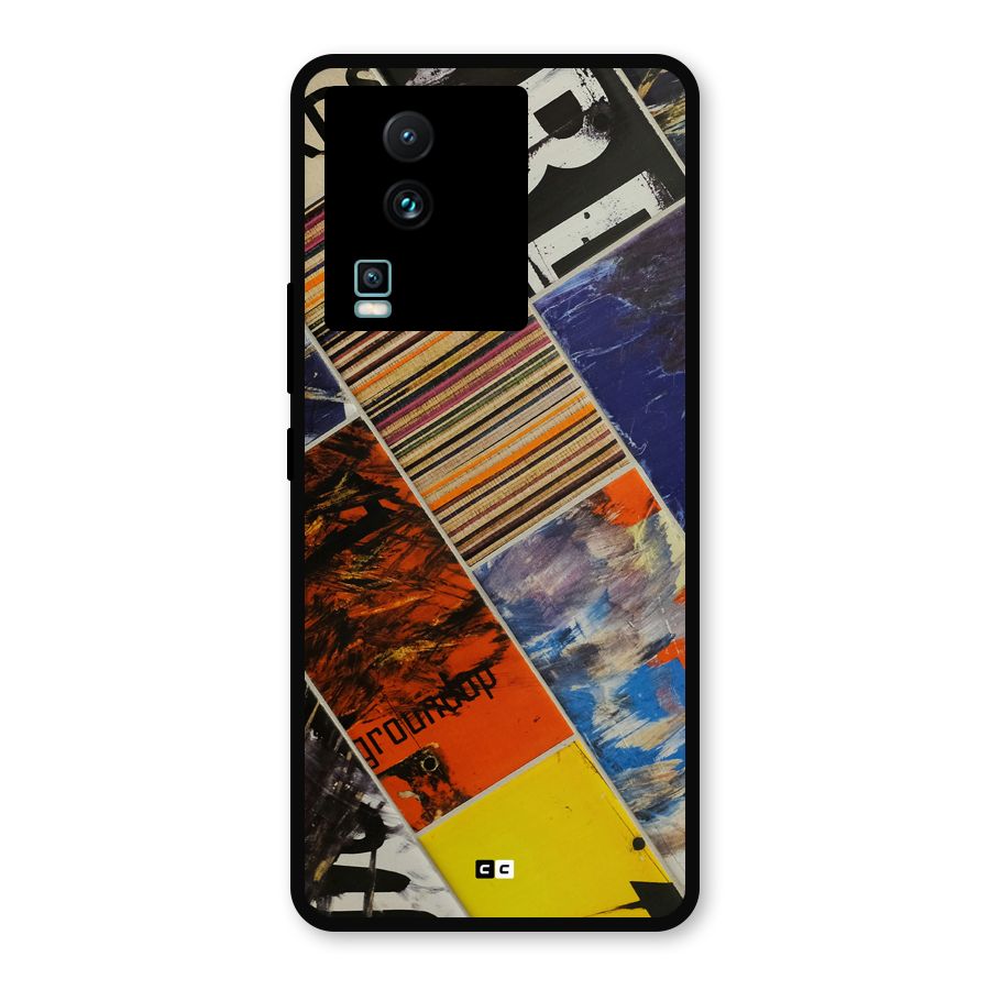 Multiple Textures Metal Back Case for iQOO Neo 7