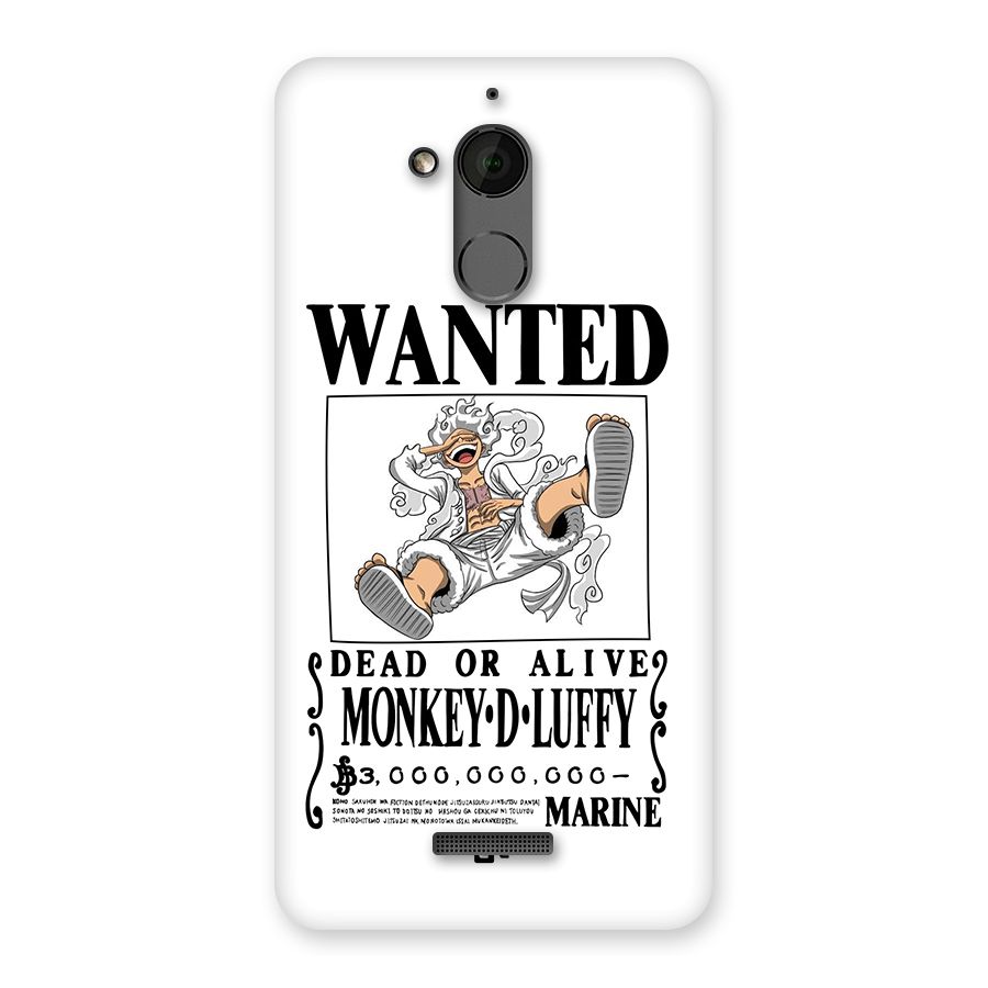 Munkey D Luffy Wanted  Back Case for Coolpad Note 5