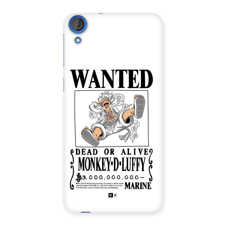 Munkey D Luffy Wanted  Back Case for Desire 820