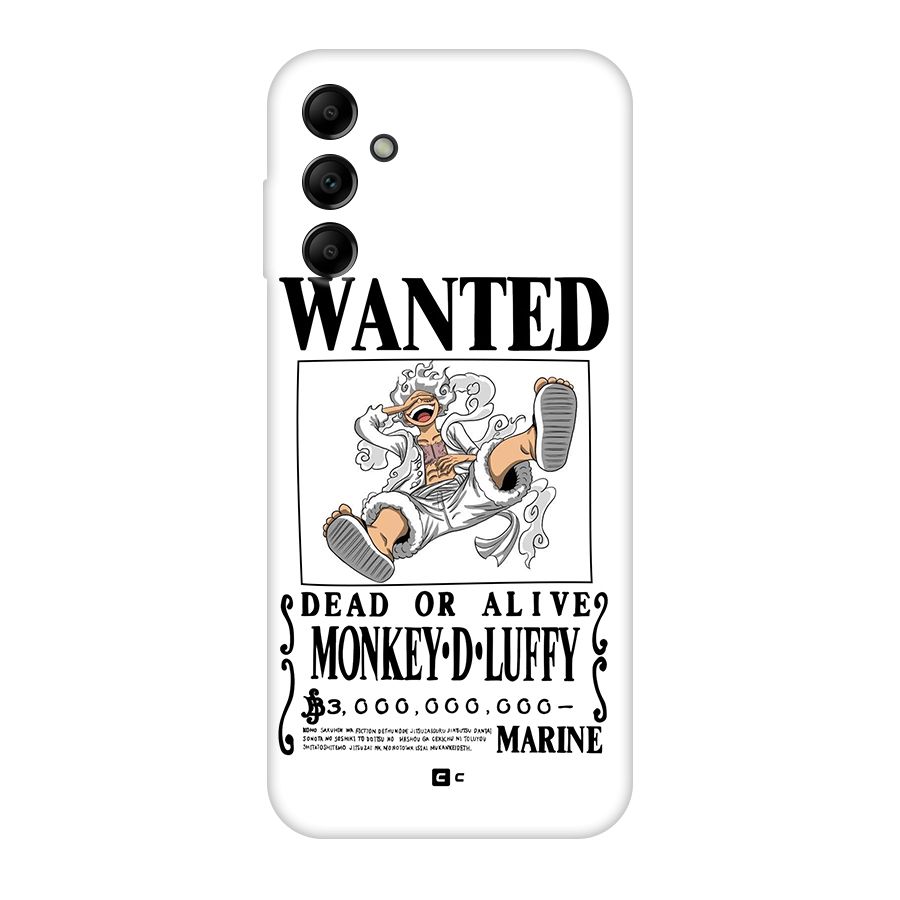 Munkey D Luffy Wanted  Back Case for Galaxy A14 5G