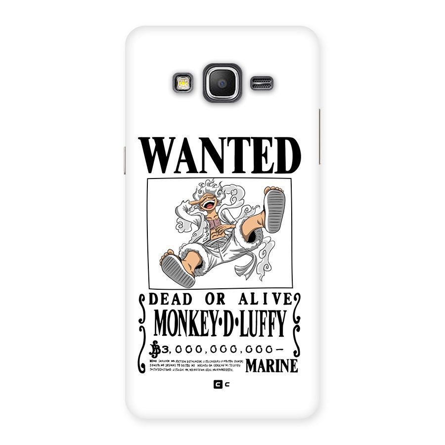 Munkey D Luffy Wanted  Back Case for Galaxy Grand Prime