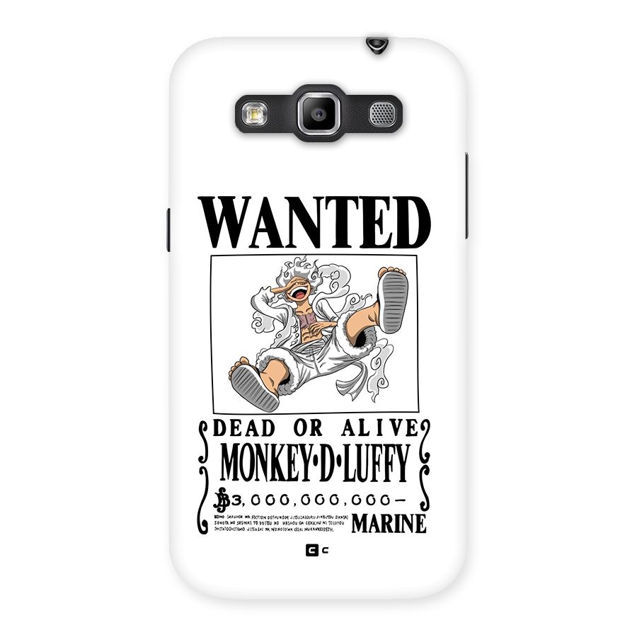 Munkey D Luffy Wanted  Back Case for Galaxy Grand Quattro