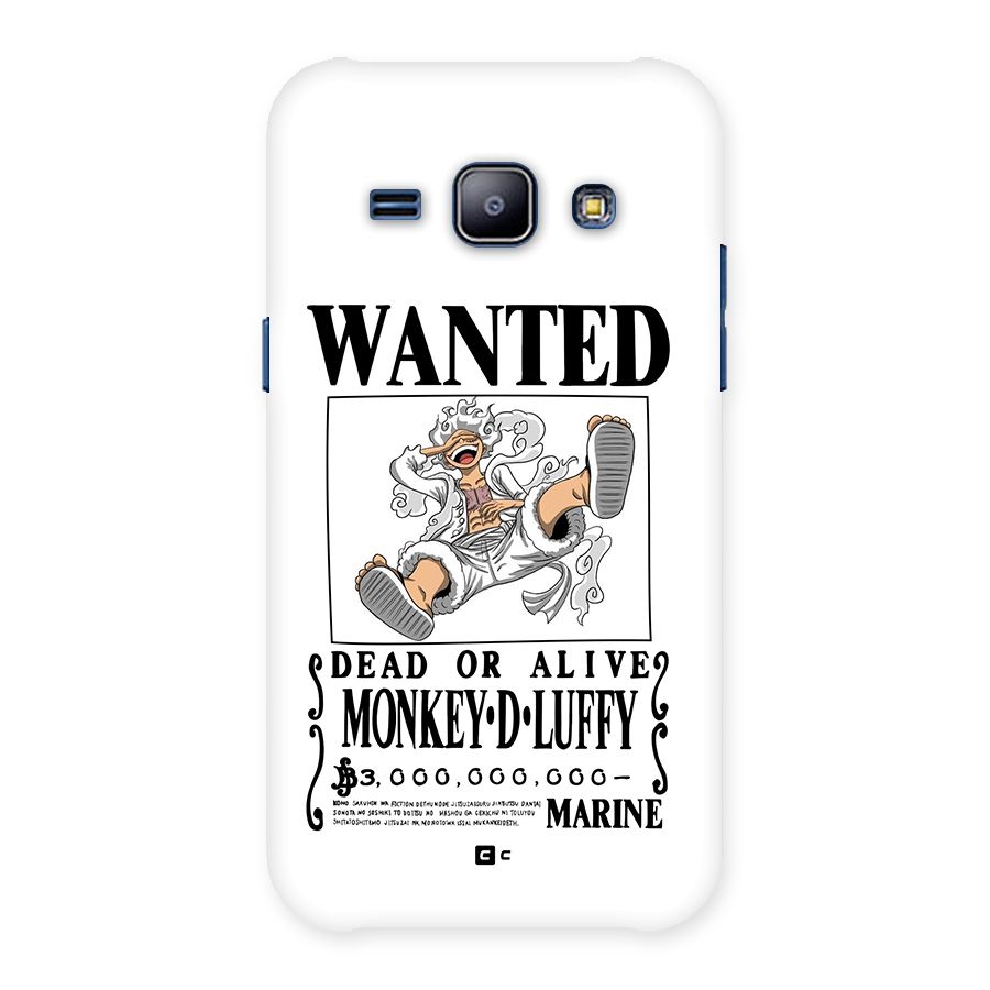 Munkey D Luffy Wanted  Back Case for Galaxy J1