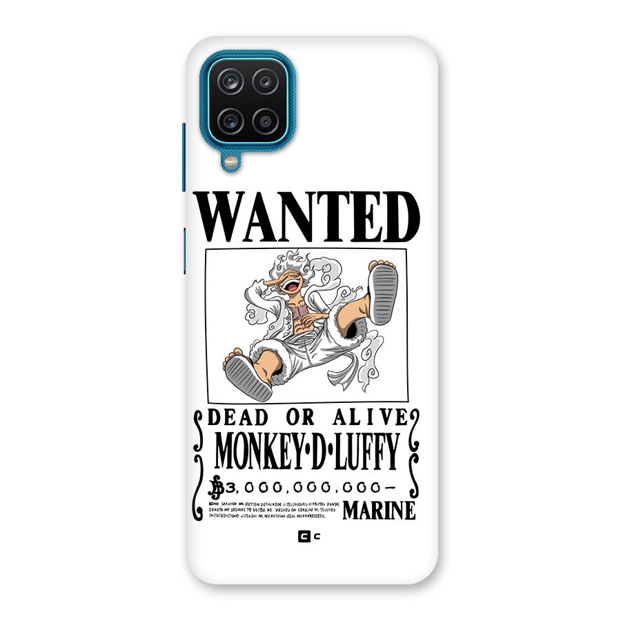 Munkey D Luffy Wanted  Back Case for Galaxy M12
