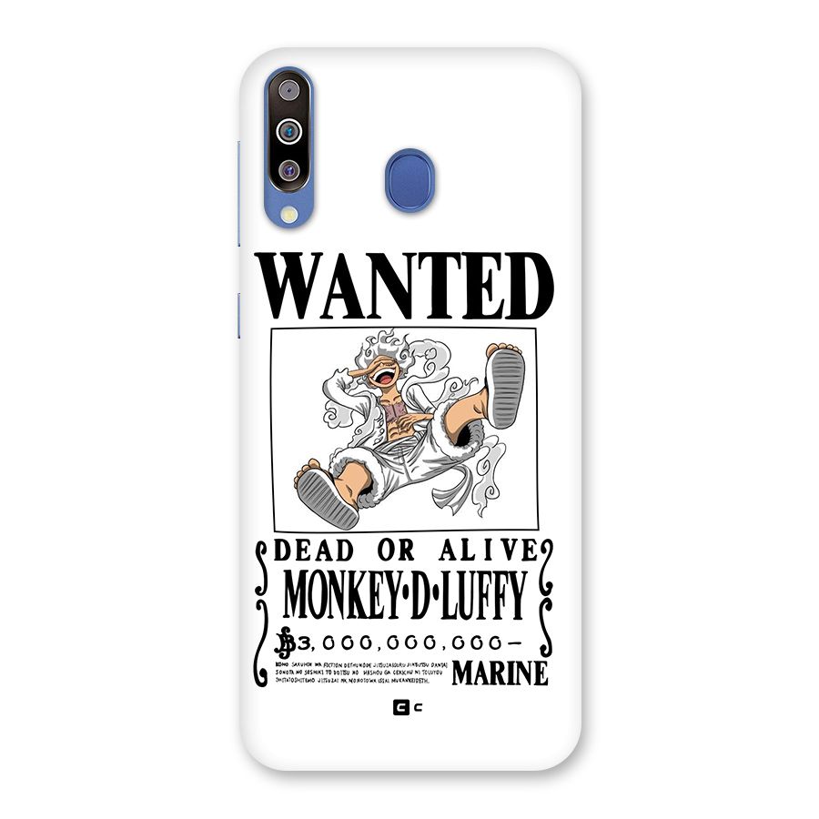 Munkey D Luffy Wanted  Back Case for Galaxy M30