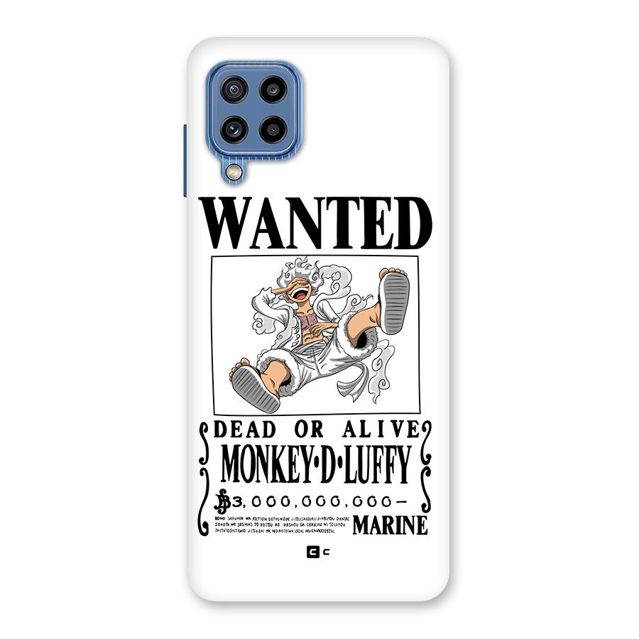 Munkey D Luffy Wanted  Back Case for Galaxy M32