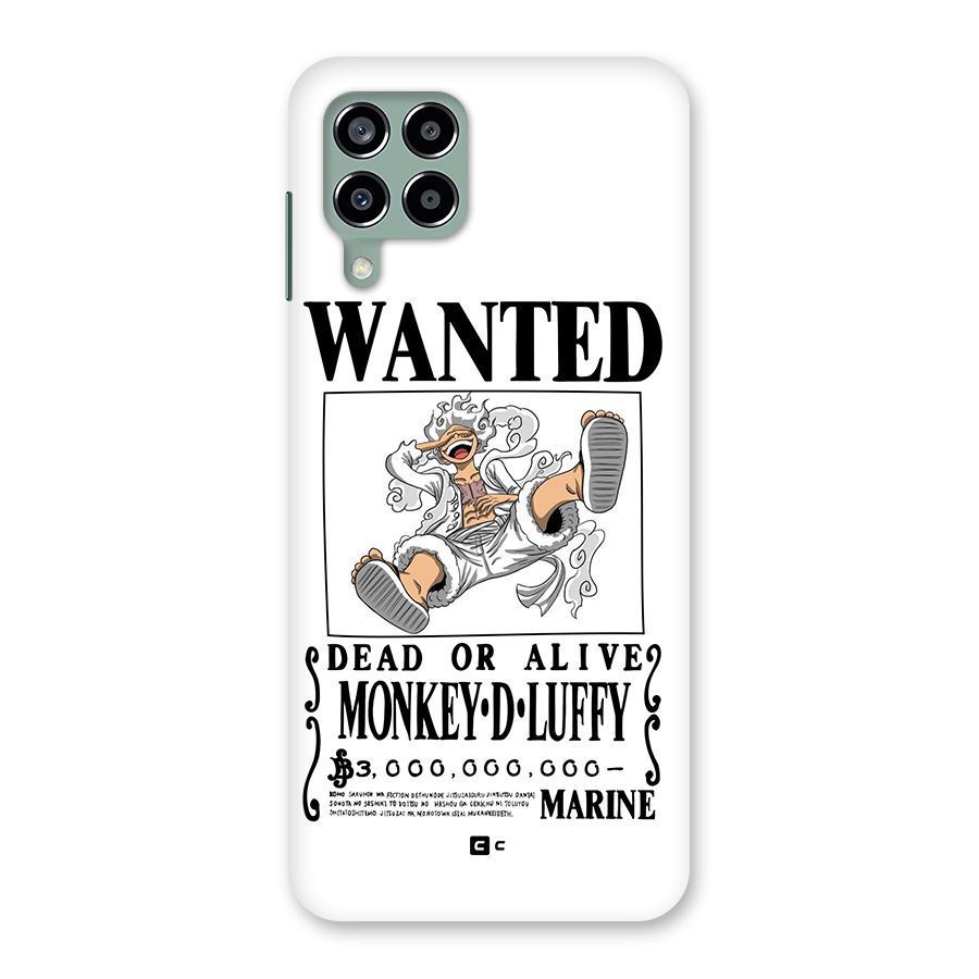 Munkey D Luffy Wanted  Back Case for Galaxy M33