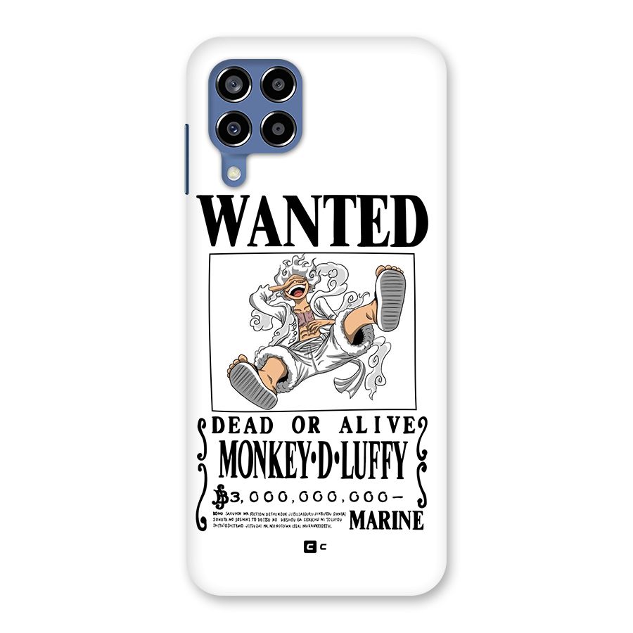 Munkey D Luffy Wanted  Back Case for Galaxy M53 5G