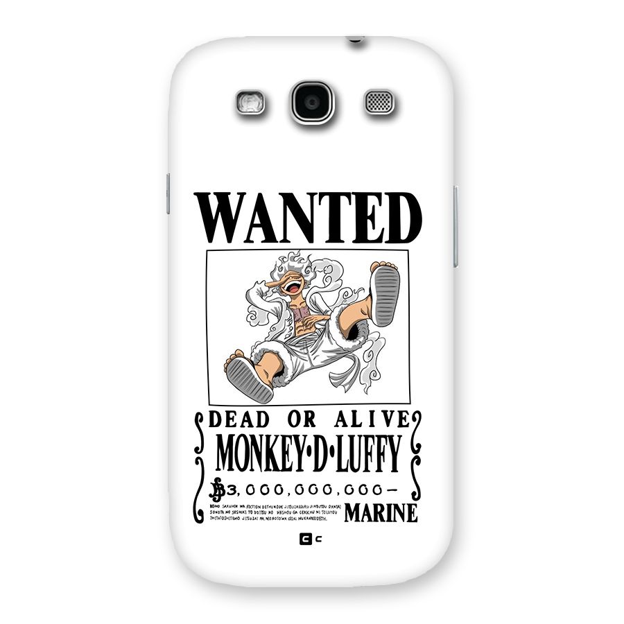 Munkey D Luffy Wanted  Back Case for Galaxy S3 Neo