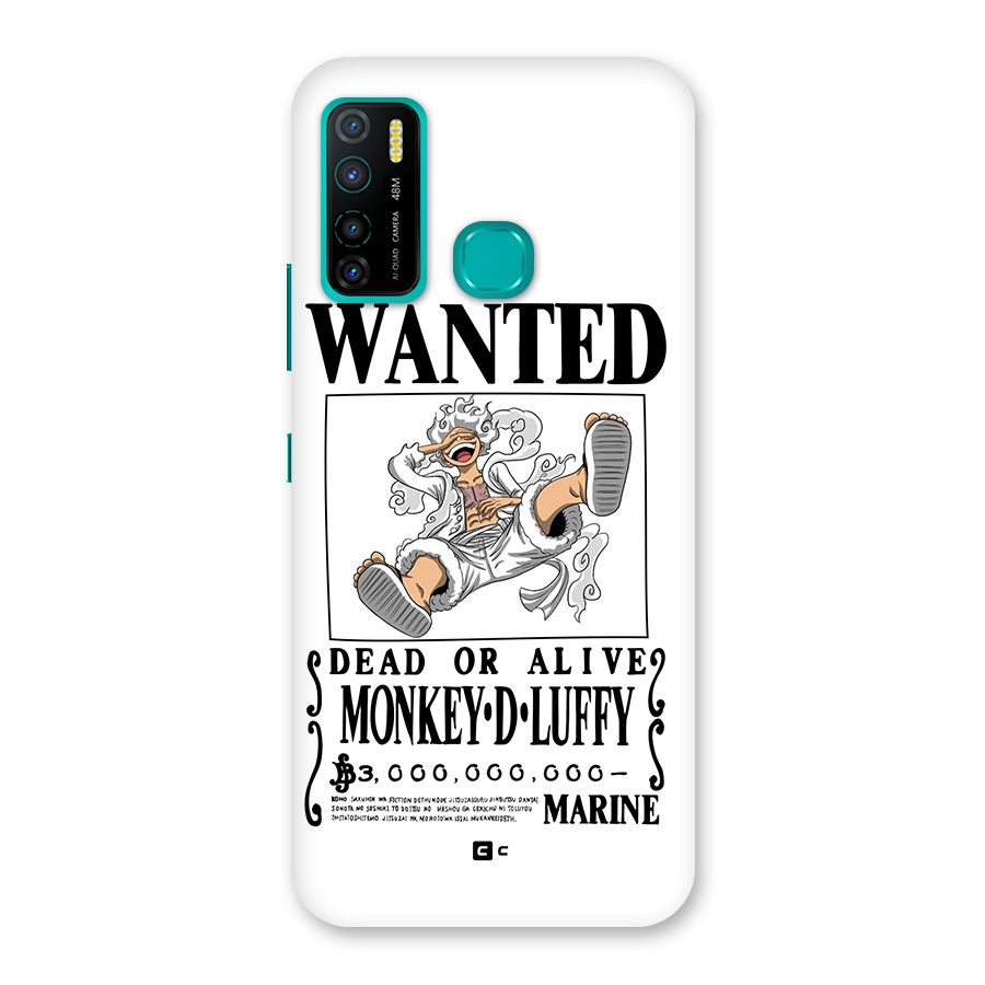Munkey D Luffy Wanted  Back Case for Infinix Hot 9 Pro