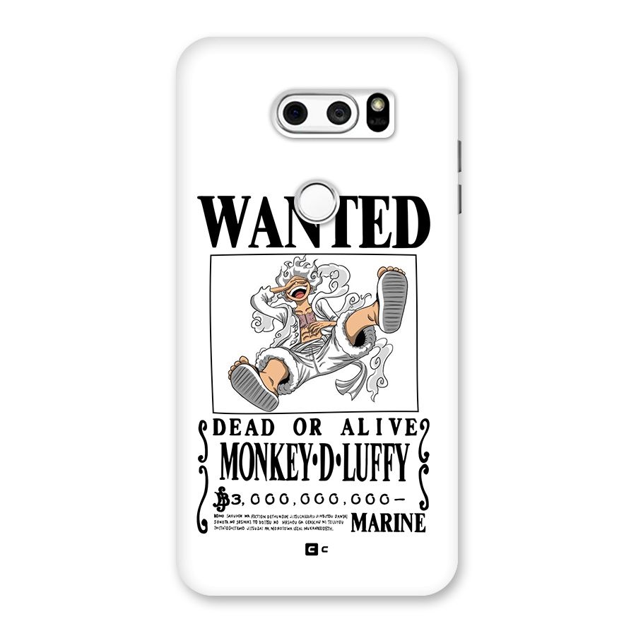 Munkey D Luffy Wanted  Back Case for LG V30