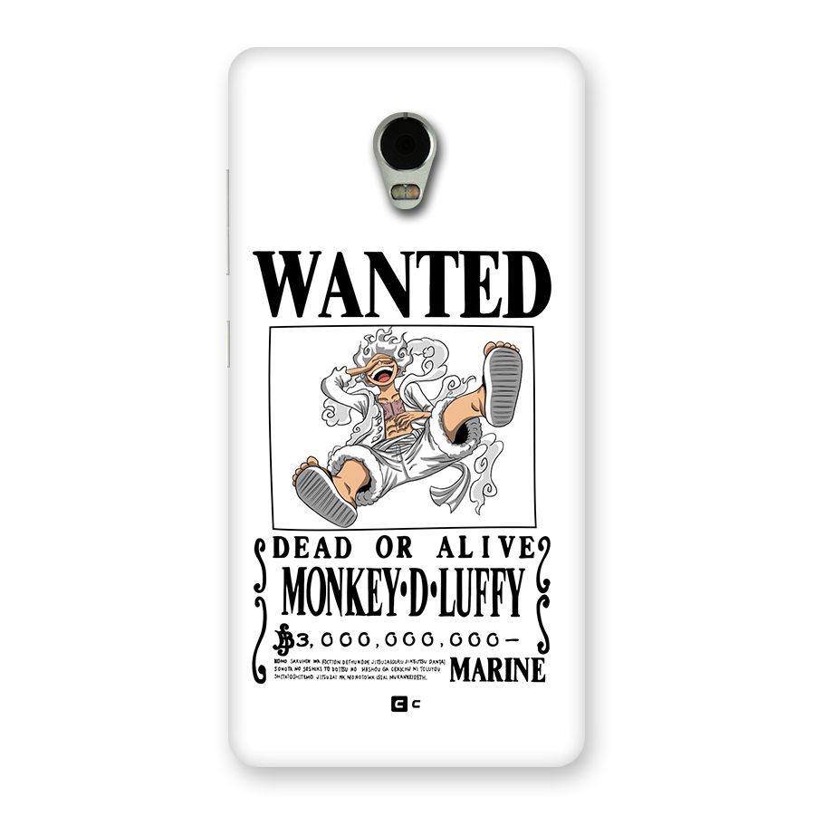 Munkey D Luffy Wanted  Back Case for Lenovo Vibe P1