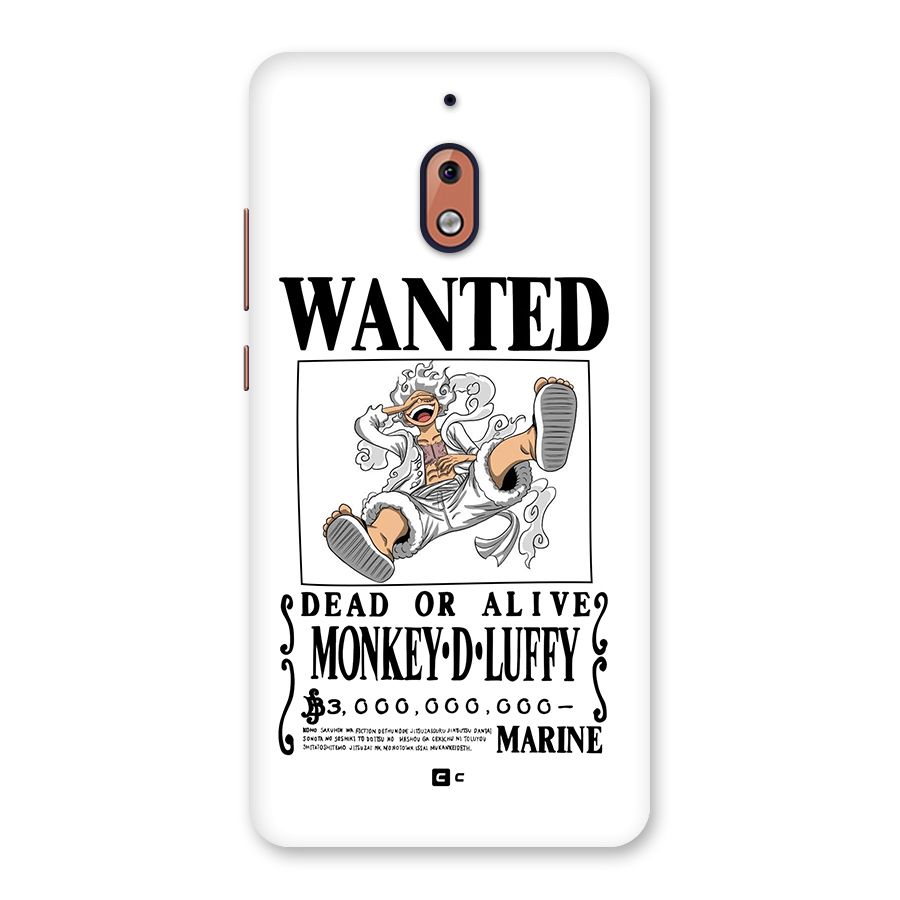 Munkey D Luffy Wanted  Back Case for Nokia 2.1